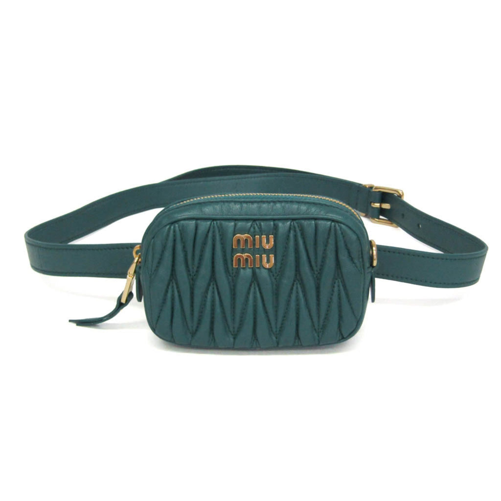 Miu Miu Matelassé · Belt Bag Mini
