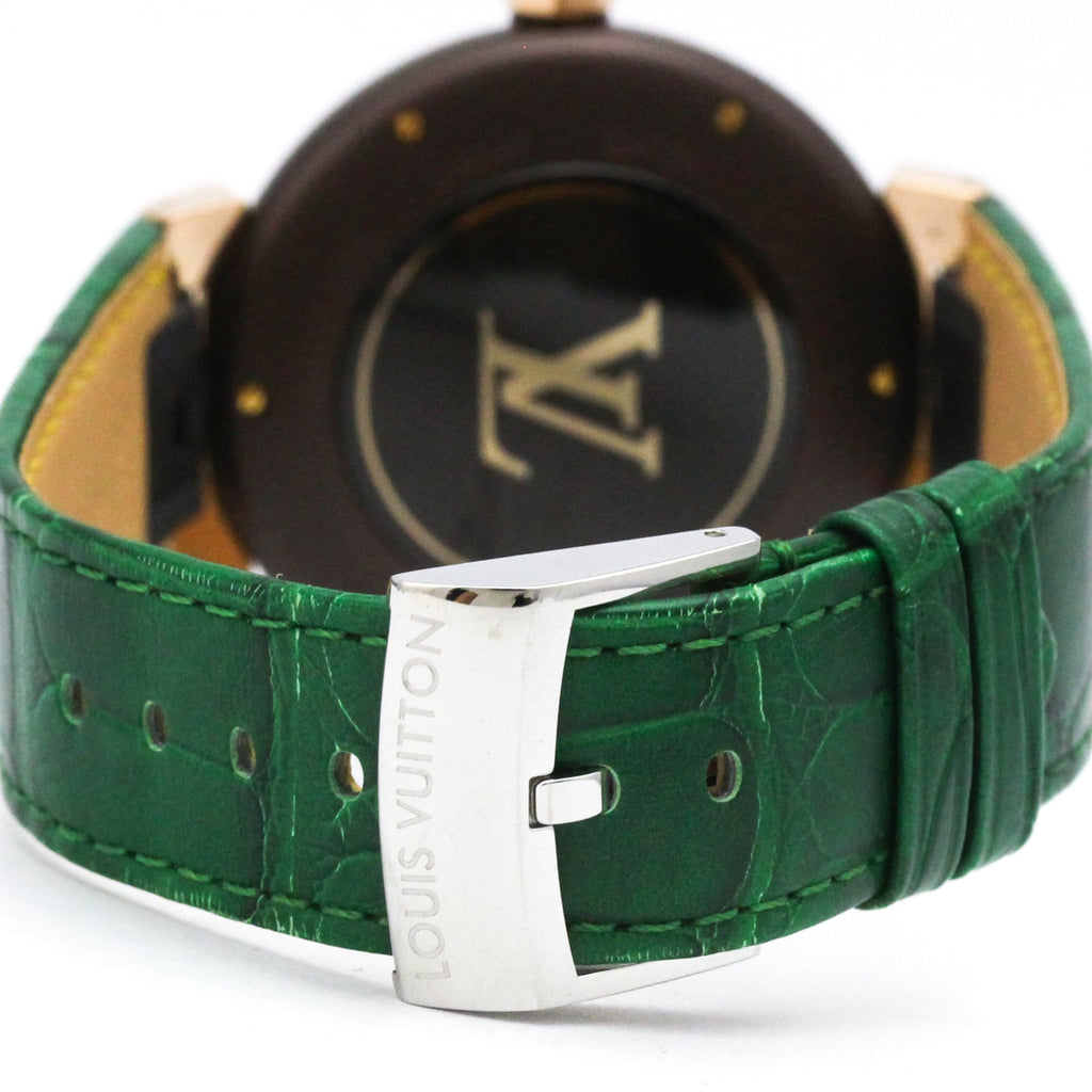 Louis Vuitton Tambour · Rose Gold · Steel