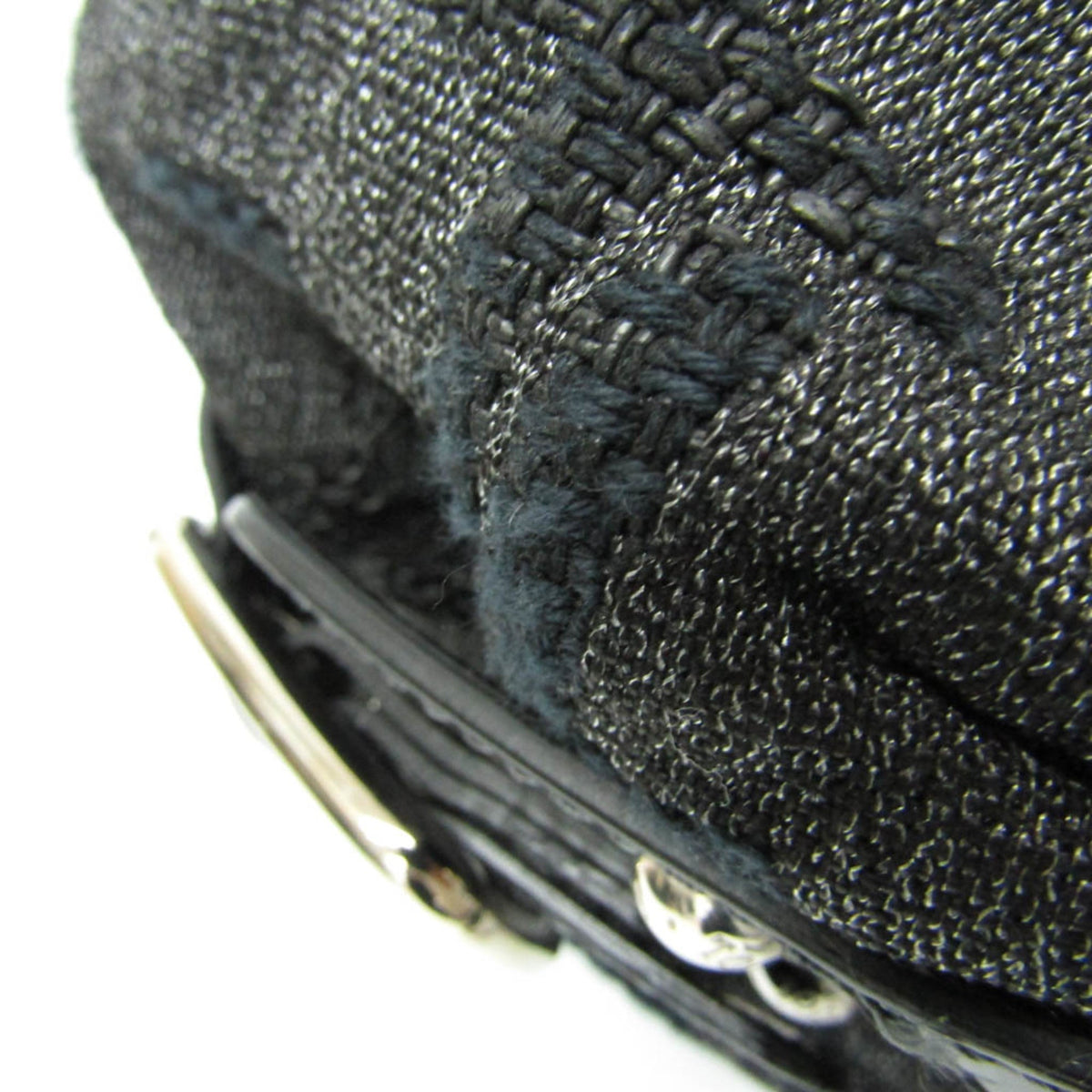 Tod's Small Boston · Canvas & Patent Leather