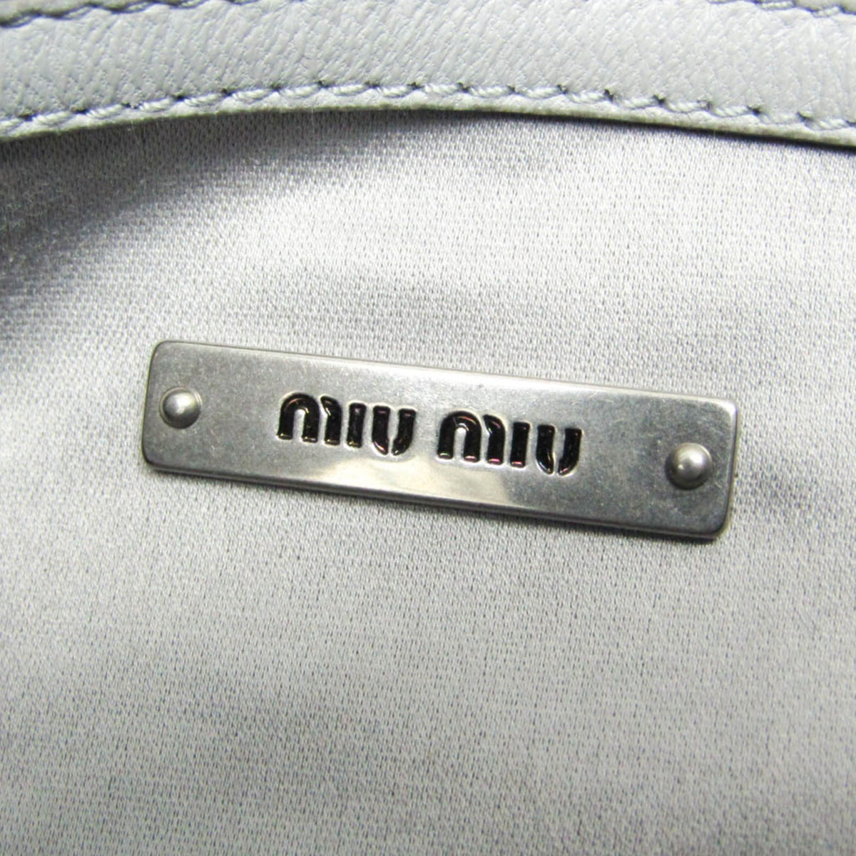 Miu Miu · Mouton Leather Shoulder Bag