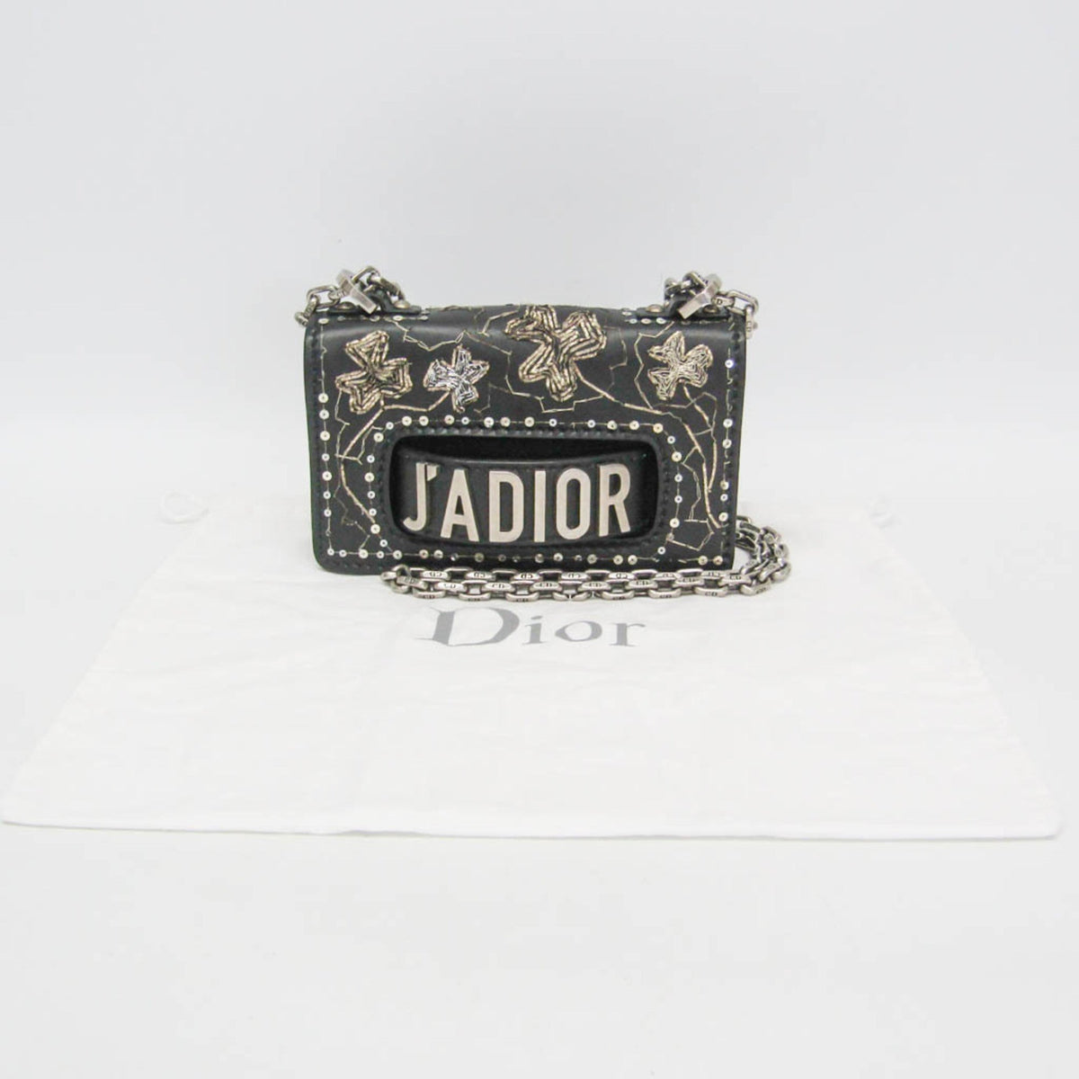 Christian Dior J'Adior · Embroidered Chain Bag