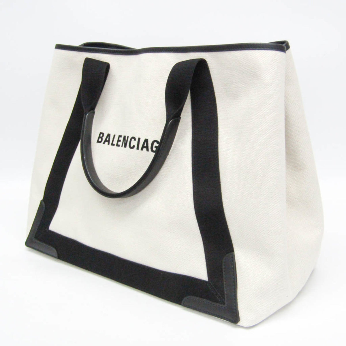 Balenciaga Navy Cabas M · Canvas