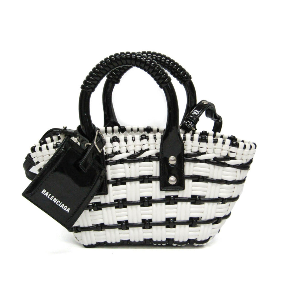 Balenciaga Bistro XXS · Enamel Leather