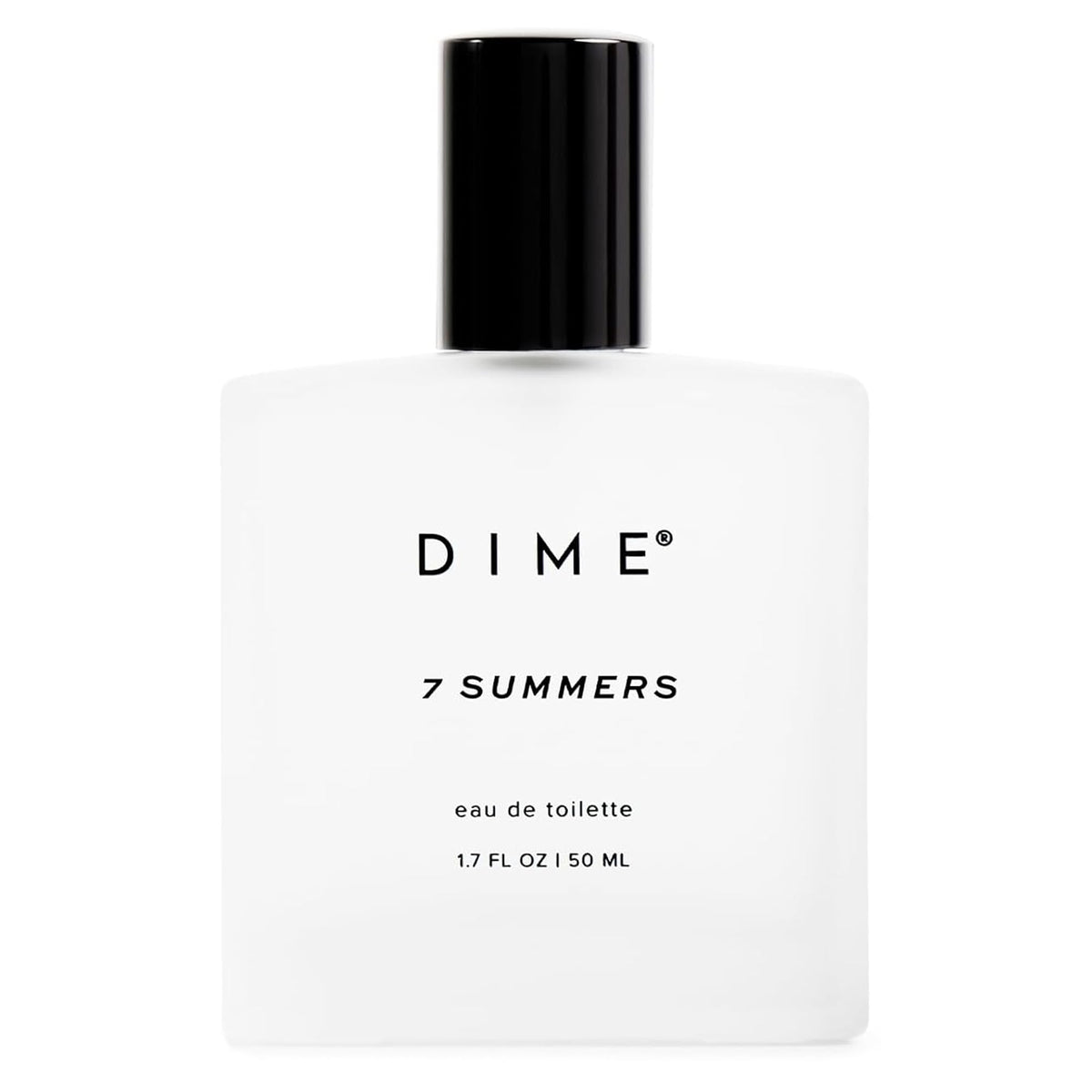 DIME Beauty 7 Summers Perfume for Women - Sweet Floral Eau de Toilette with Bergamot, Vanilla Orchid and Coconut, Clean, Vegan, Cruelty-Free Fragrance, 1.7 oz / 50 ml