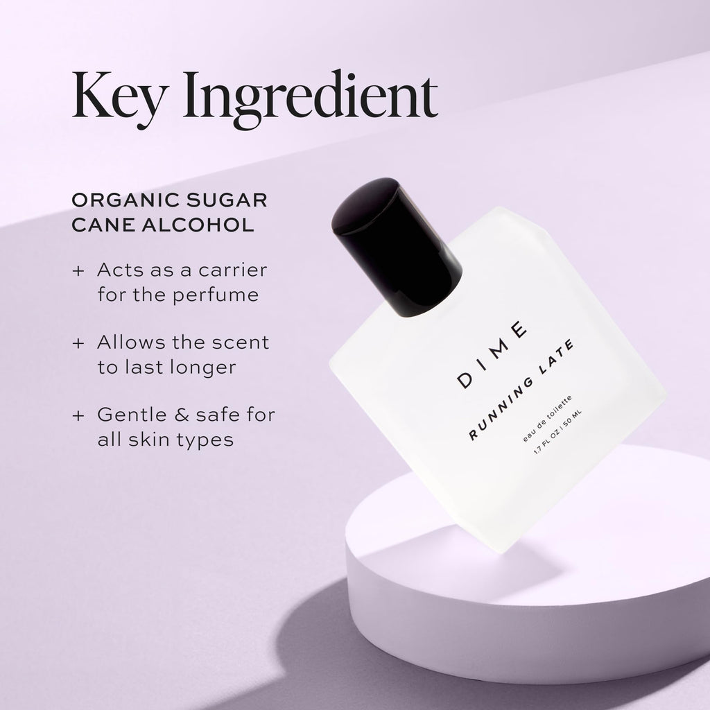 DIME Beauty 7 Summers Perfume for Women - Sweet Floral Eau de Toilette with Bergamot, Vanilla Orchid and Coconut, Clean, Vegan, Cruelty-Free Fragrance, 1.7 oz / 50 ml