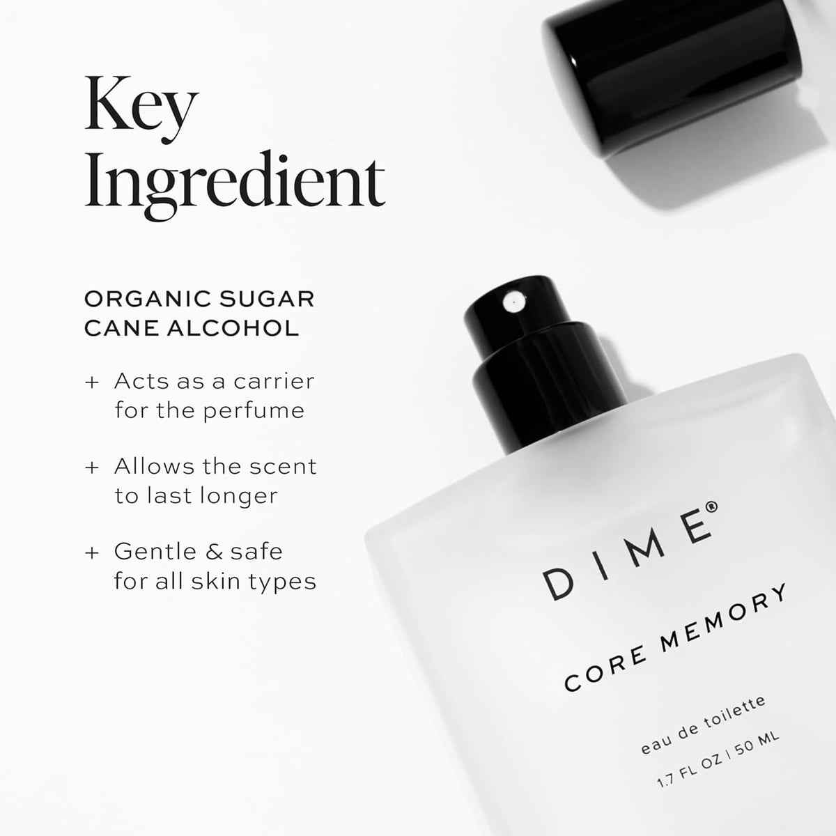DIME Beauty 7 Summers Perfume for Women - Sweet Floral Eau de Toilette with Bergamot, Vanilla Orchid and Coconut, Clean, Vegan, Cruelty-Free Fragrance, 1.7 oz / 50 ml