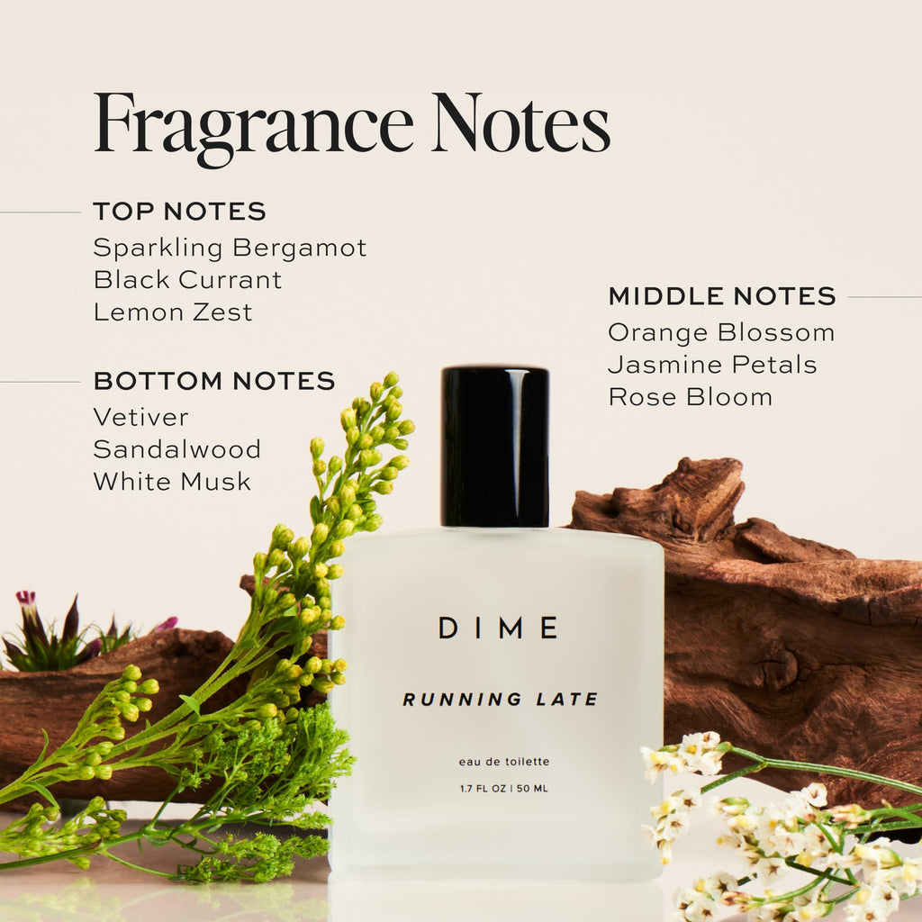 DIME Beauty 7 Summers Perfume for Women - Sweet Floral Eau de Toilette with Bergamot, Vanilla Orchid and Coconut, Clean, Vegan, Cruelty-Free Fragrance, 1.7 oz / 50 ml