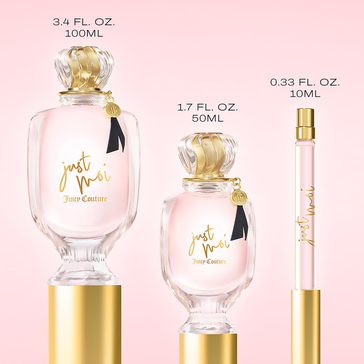 Juicy Couture Just Moi Women’s Perfume - Amber Vanilla Eau de Parfum - Sweet & Confident Fragrance for Day to Evening Wear - Long-Lasting