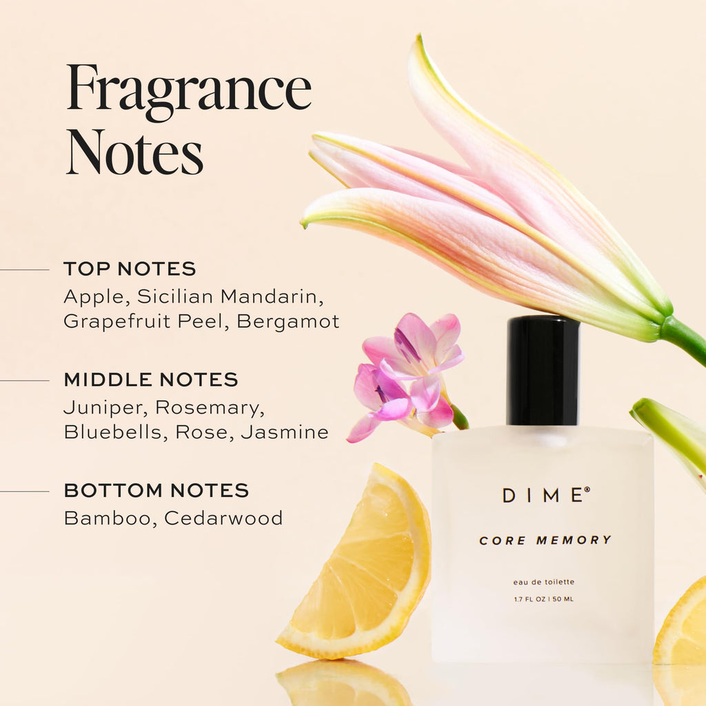 DIME Beauty 7 Summers Perfume for Women - Sweet Floral Eau de Toilette with Bergamot, Vanilla Orchid and Coconut, Clean, Vegan, Cruelty-Free Fragrance, 1.7 oz / 50 ml