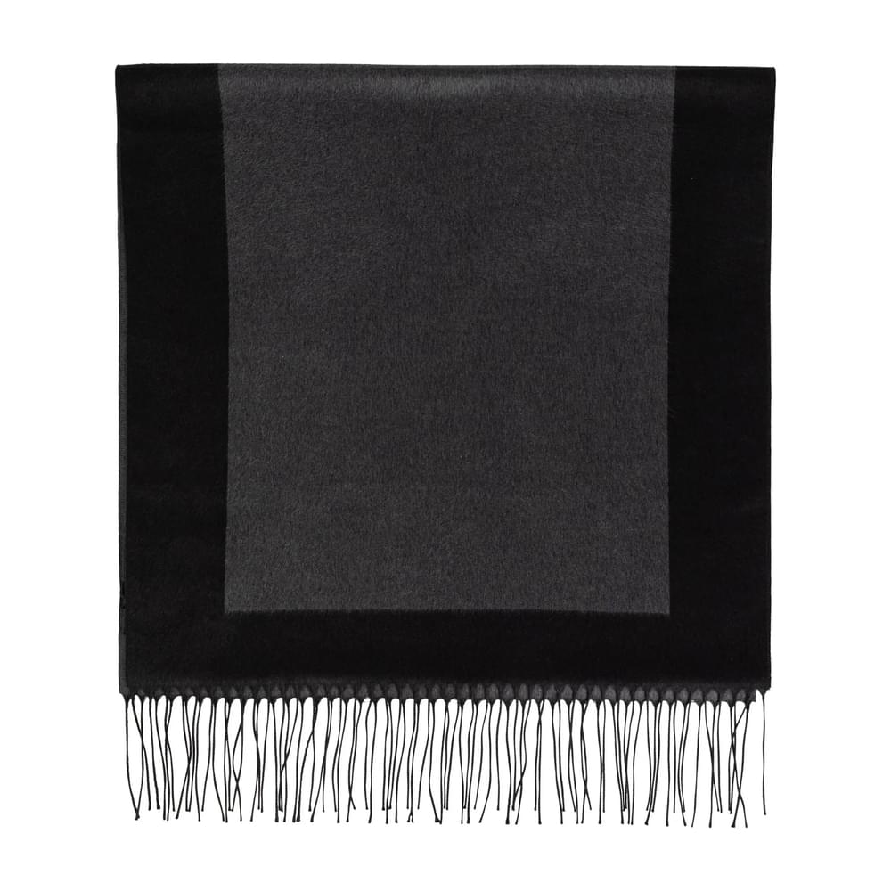 Saint Laurent Grey Scarves Men