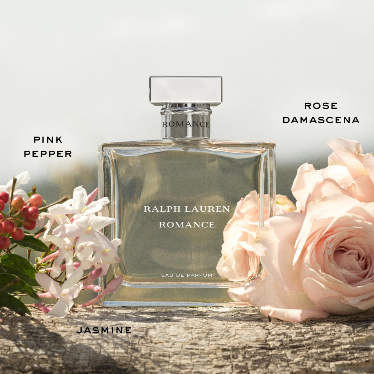 RALPH LAUREN FRAGRANCES - Romance - Eau de Parfum - Women's Perfume - Floral & Woody - With Rose, Jasmine, and Berries - Medium Intensity