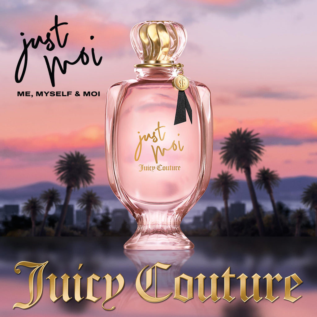 Juicy Couture Just Moi Women’s Perfume - Amber Vanilla Eau de Parfum - Sweet & Confident Fragrance for Day to Evening Wear - Long-Lasting