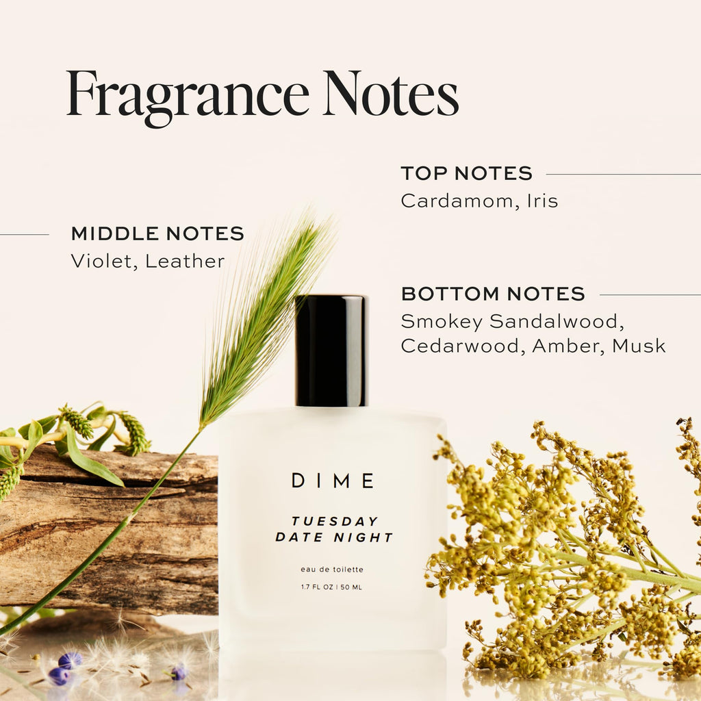 DIME Beauty 7 Summers Perfume for Women - Sweet Floral Eau de Toilette with Bergamot, Vanilla Orchid and Coconut, Clean, Vegan, Cruelty-Free Fragrance, 1.7 oz / 50 ml