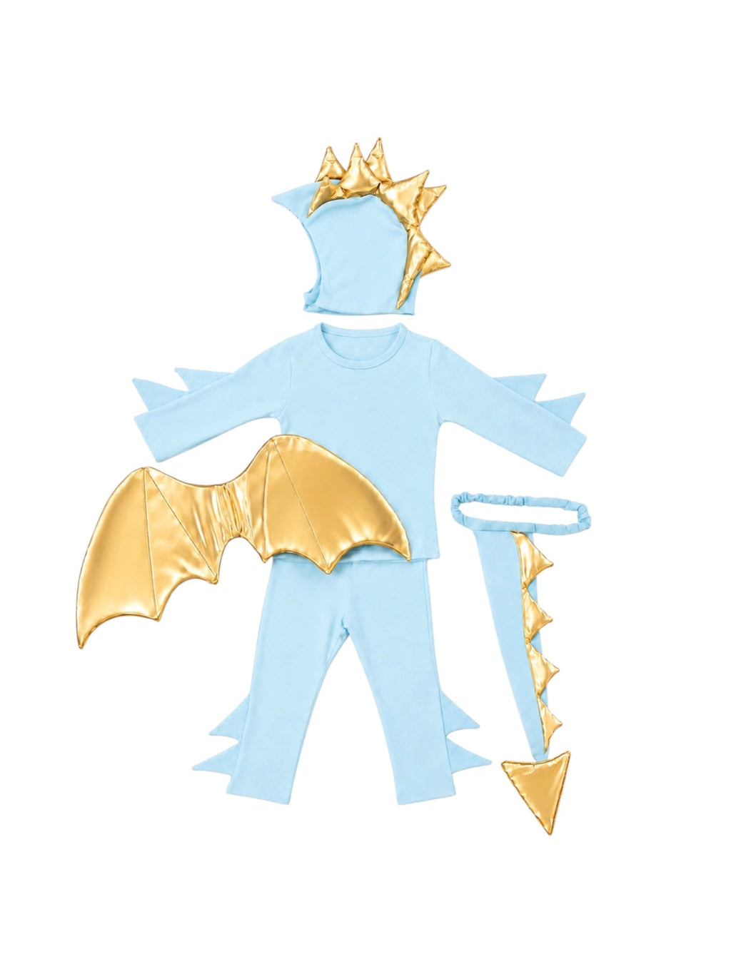 Sky Blue Dragon Halloween Costume