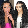 Glueless Pre Braided Wig Curly Hair 13x4 PreMax 3D Cap Wig With Mini Knots Bleached