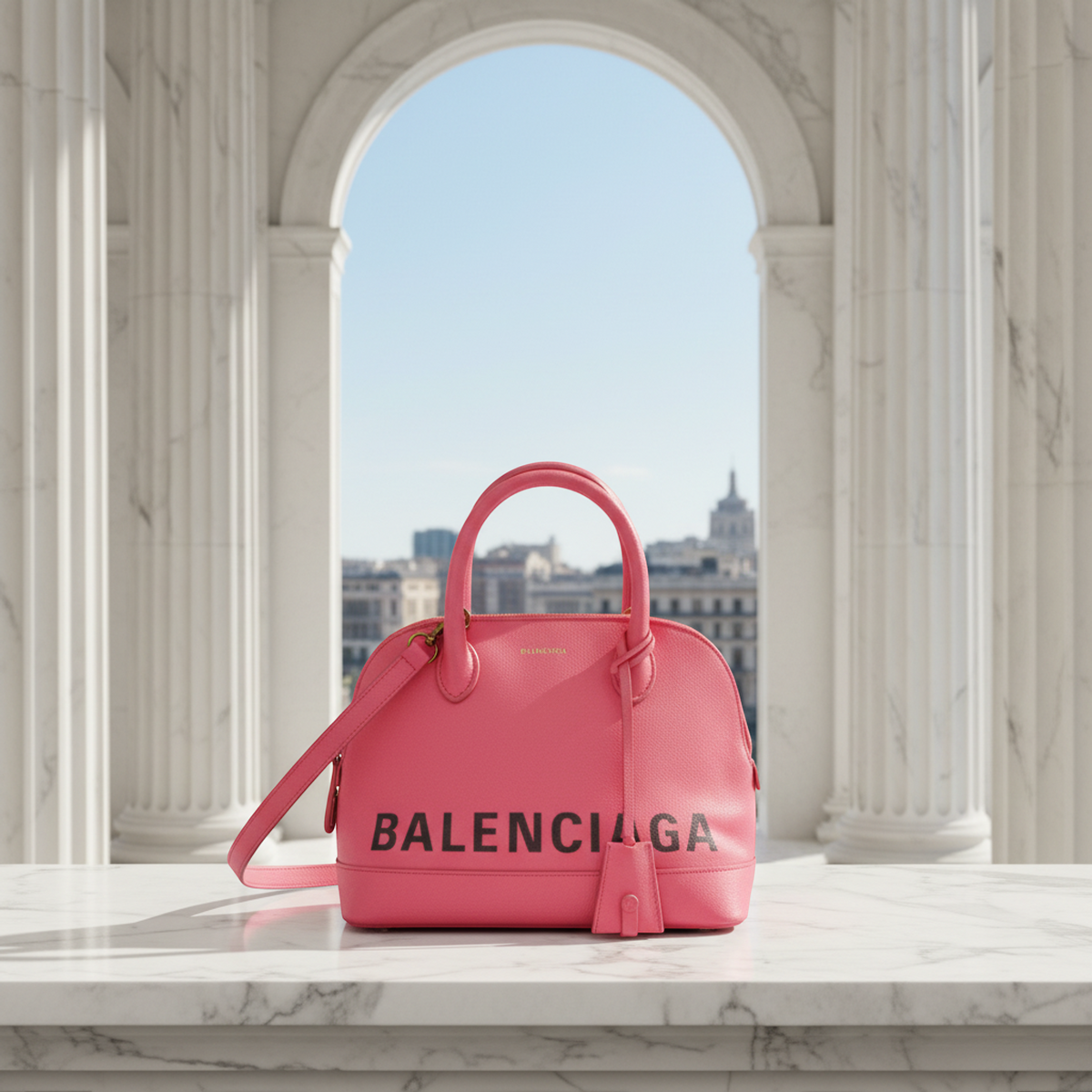 Balenciaga Ville Top Handle S · Leather