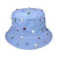 Stone Embellished Bucket Hat