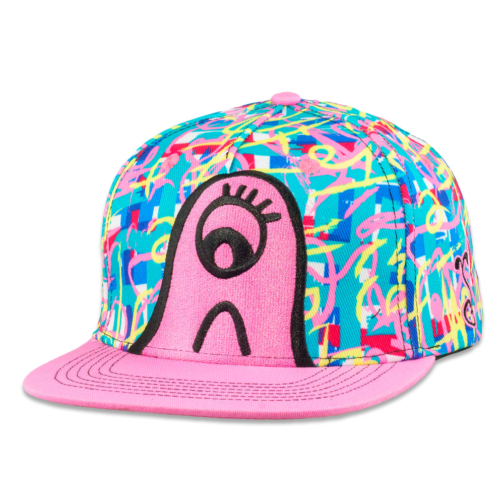 Sunny Promyotin SIGNED Bubble Clops Pink Snapback Hat