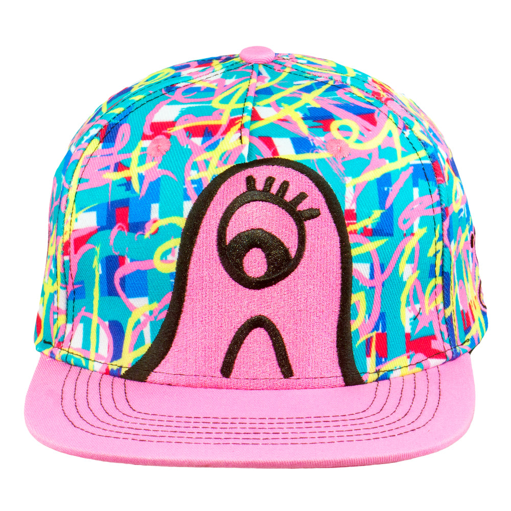 Sunny Promyotin SIGNED Bubble Clops Pink Snapback Hat