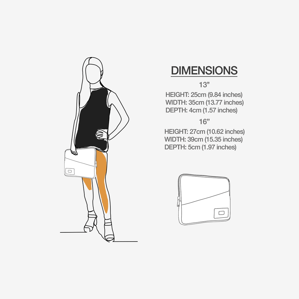 Vegan Laptop Portfolio Bag | Eco-Friendly Luxury | BYMANYC ® New York