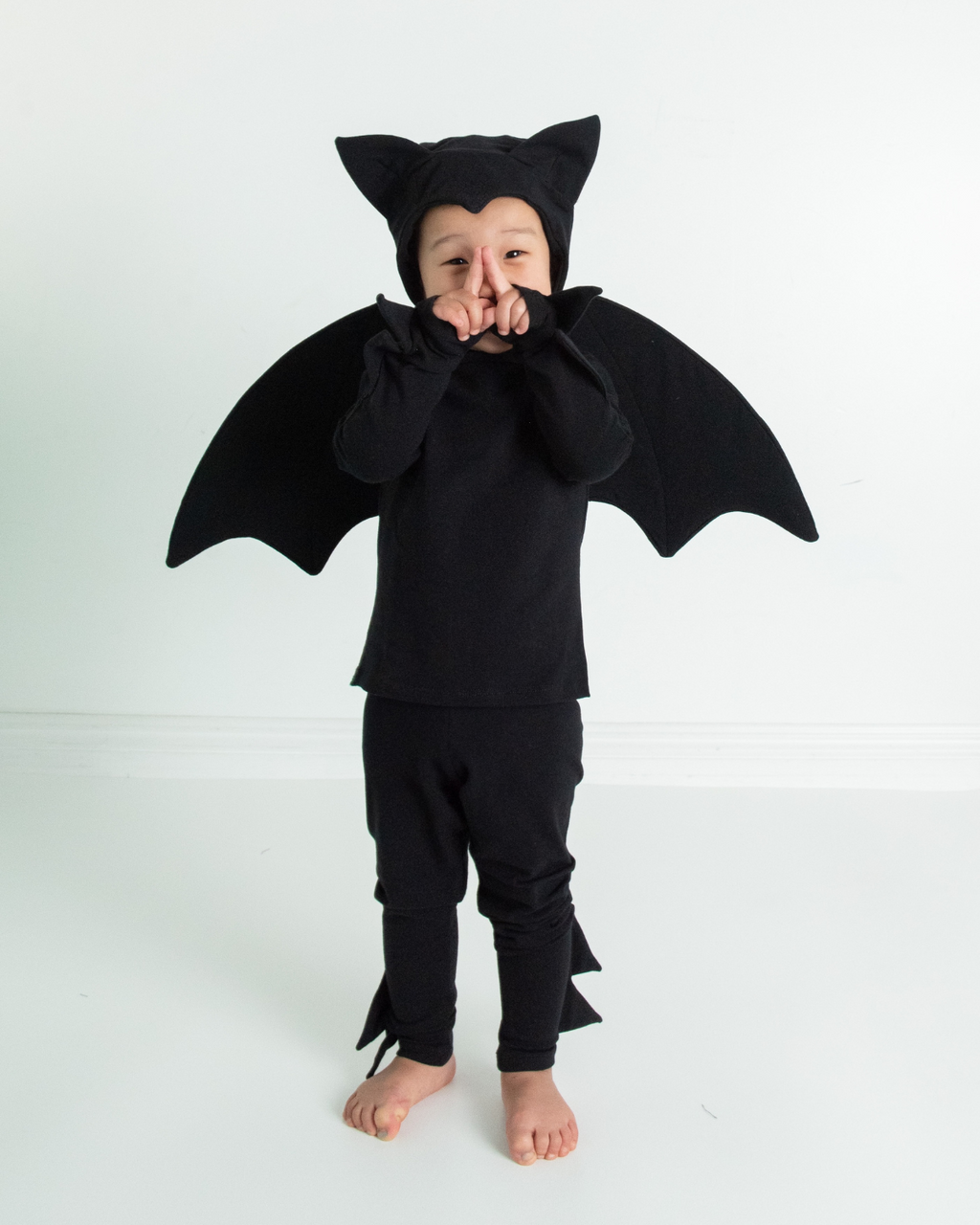 Black Bat Halloween Costume