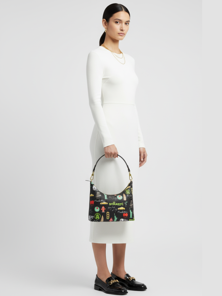 Vegan Bag NOIR COUTURE – BYMANYC ® New York Luxury Eco Design