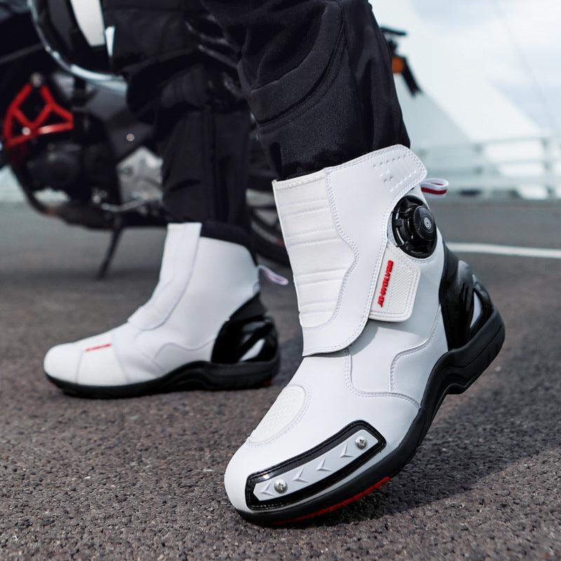 JO• WOLVES™ Luminous Coating Water Proof Motorcycle Boots