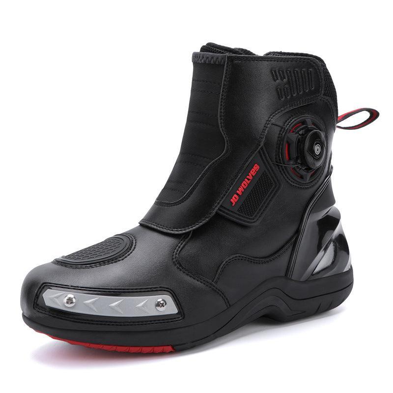 JO• WOLVES™ Luminous Coating Water Proof Motorcycle Boots