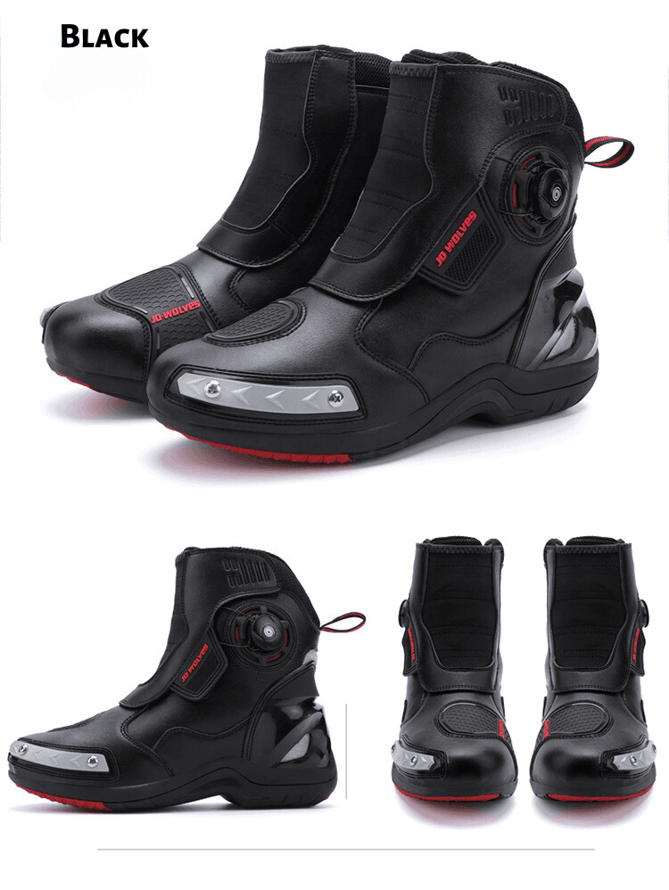 JO• WOLVES™ Luminous Coating Water Proof Motorcycle Boots