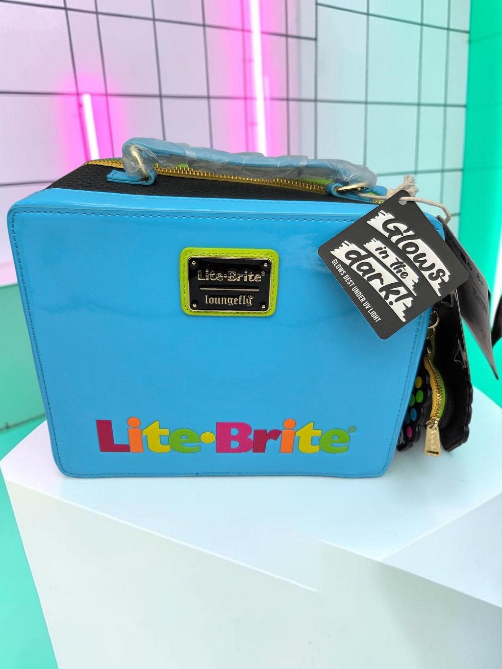 Loungefly Lite-Brite Crossbody Handbag
