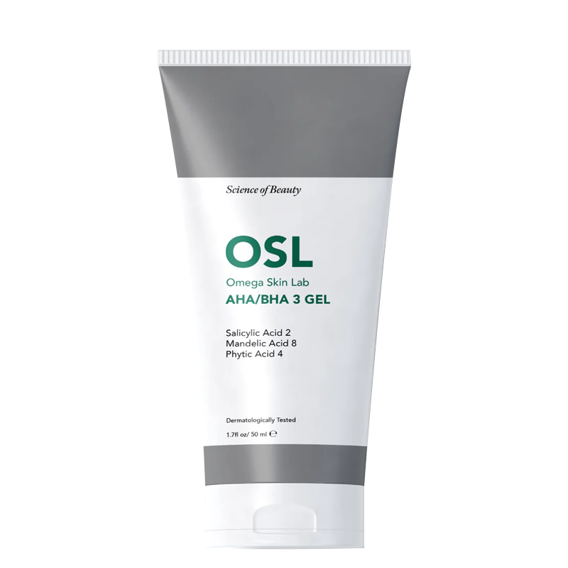 OSL Omega Skin Lab AHA-BHA 3 Gel for Oily Skin 50 ml and bigger buttocks