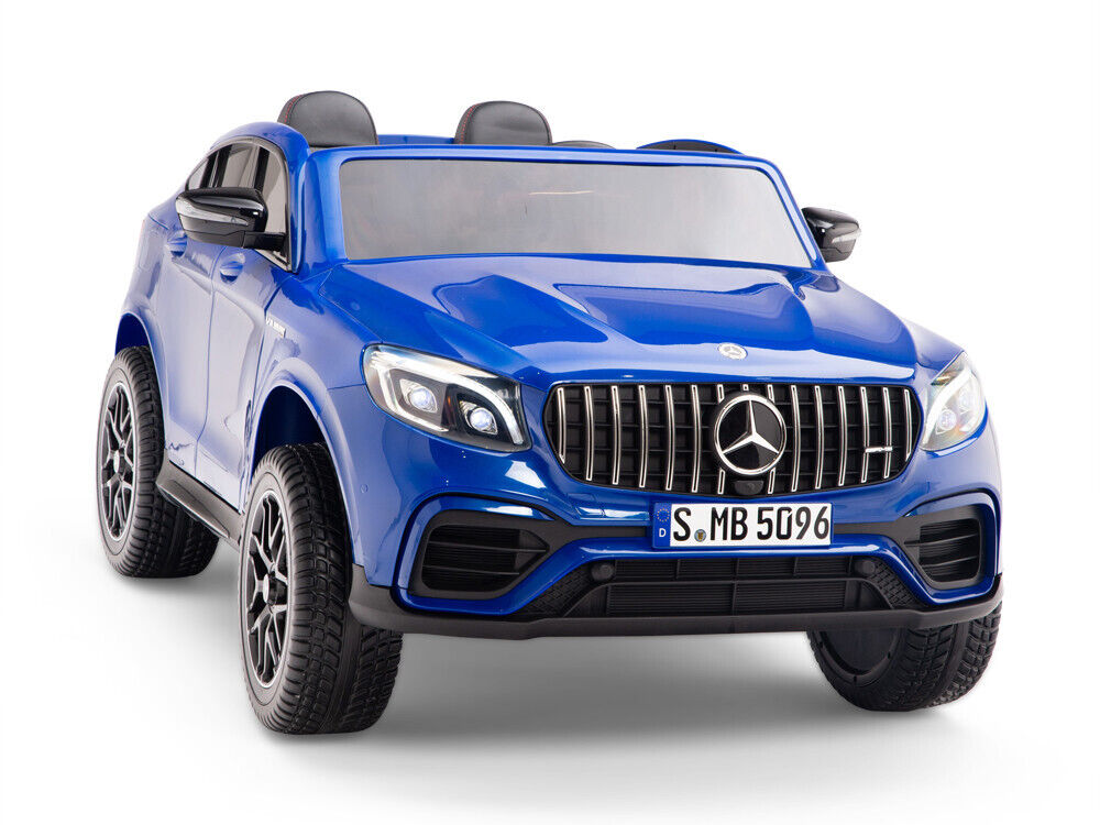 12V Power Mercedes GLC63S 2 SEAT Children's Electric Ride-on Car with Wheels