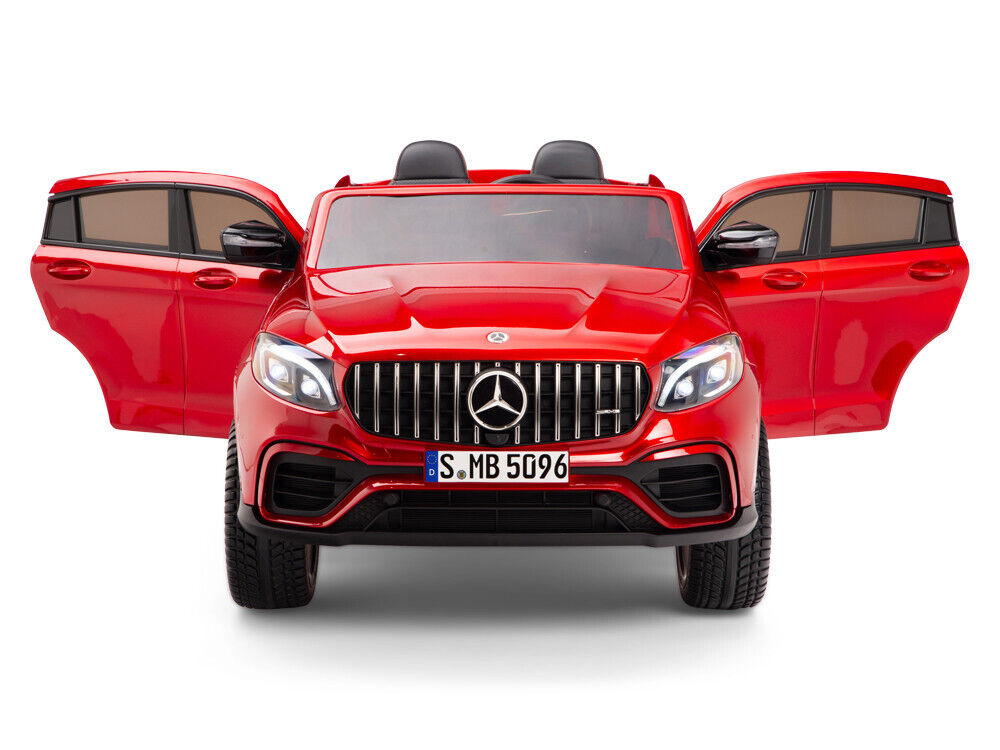 12V Power Mercedes GLC63S 2 SEAT Children's Electric Ride-on Car with Wheels