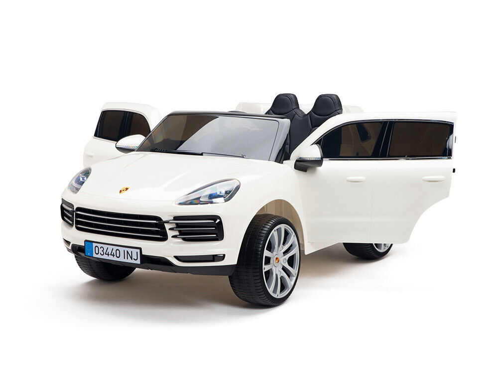12V Electric Porsche Cayenne Children's Ride-on Car with EVA Rubber Tires